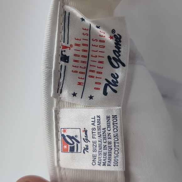 The Game| NWT Vintage MLB Texas Rangers White Sports Cap Snap Back - Picture 9 of 10